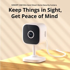 SONOFF CAM Slim Gen2 Smart Security Camera Indoor Night Vision Motion Detection