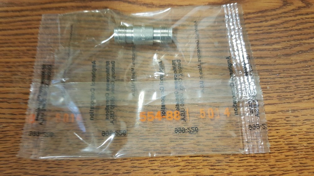 Amphenol 31-4791 TNC Female To Female Coupling