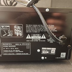Sony STR-DH190 Black Stereo Receiver Bluetooth *Tested* 200 Watts Phono & Aux In