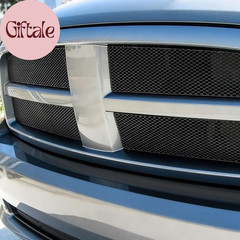 40″X13″ Universal Black Metal Mesh: Aluminum Alloy 3 X 6Mm Rhombic Hole Car Gril