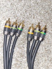 Monster Video 2 High Resolution Component RCA Cables 6ft