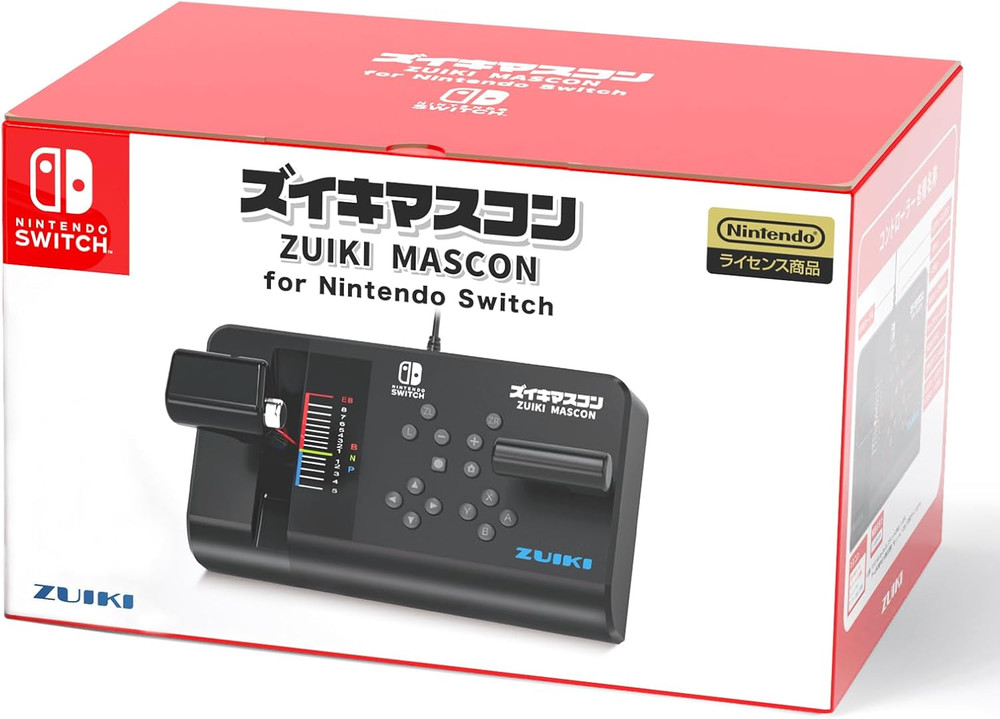 ZUIKI Densha de GO One Handle Controller for Nintendo Switch BLACK/BLUE/RED NEW