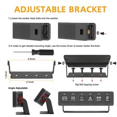 Wireless 6Gang Switch Panel LED Light Bar Circuit Control Box Car RV Boat Marine