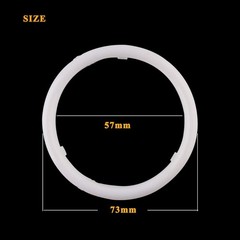 E-Bright 70MM Halo Rings Car Angel Eyes Led halo rings Lamp Housing 70MMWhite