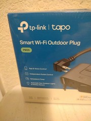 TP-Link Tapo Smart Wi-Fi Outdoor Plugs w/ Matter PW25 Google Alexa (2). B