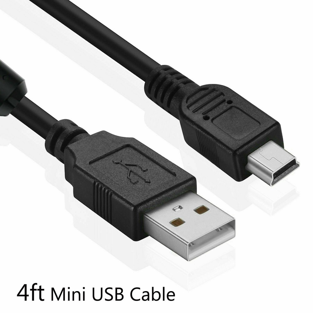 Aprelco USB 2.0 High Speed MALE Type A to Mini B 5 PIN Male Printer Camera Cable