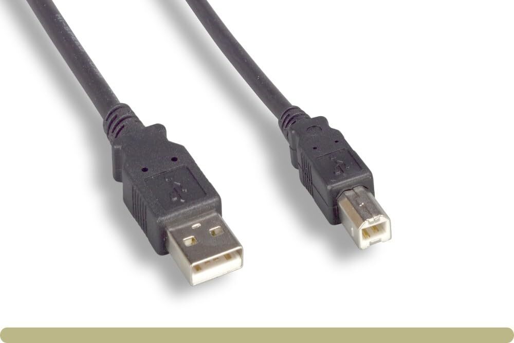 Long Midi Cable USB 2.0 Type-A-Type-B High Speed 10 Feet 3M