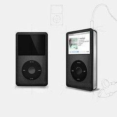 New Sealed Apple iPod Classic 5th 6th 7th Gen 160GB 256GB 1TB Modded NEW Battery