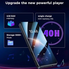 Support 128GB Bluetooth MP4/MP3 Lossless Music Player FM Radio Recorder Sport US