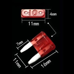70Pcs Auto Car Truck APM ATM Mini Blade Fuse 5 7.5 10 15 20 25 30 AMP Set