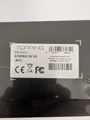 TOPPING A70 Pro Silver 17W Balanced Headphone Amplifier Preamp NFCA Brand New