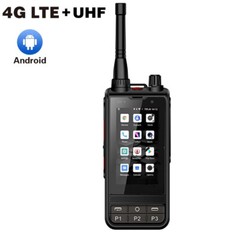 ANYSECU Zello W6PLUS Android 10 4G Network Radio UHF 400-470Mhz Walkie Talkie