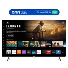 Onn 50″ Class 4K UHD Smart TV Powered by VIZIO, Dolby Vision HDR, DTS Virtual:X