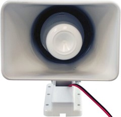 Extra Loud Alarm Siren Horn Speaker Security System Indoor &Amp; Outdoor 50W 100