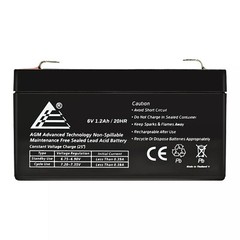 ExpertBattery for GE Home Security Alarm System Panel Battery 6V 1.2Ah, 6V 1.3Ah