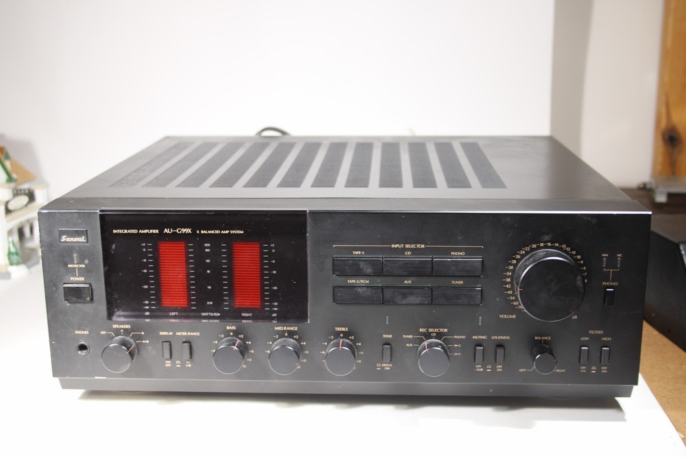 SANSUI AU-G99x Vintage 160W per channel x4 8Ω Integrated Stereo Amplifier