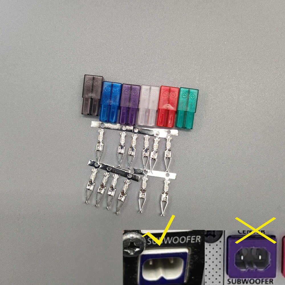 Various 4.2mm Speaker Connector For Samsung HT HW AH Home Theater Soundar