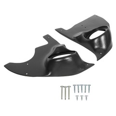 Pair Speaker Kick Panels Compatible with 1981-1987 Chevy GMC Pickup Truck Bla…