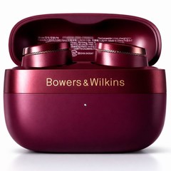 B&W Pi8 Red Burgundy – NEW True Wireless Earbuds with ALL Accessories (No Box)