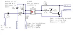URB220 Internal relay buffer for Heathkit SB220 and other positive relay systems