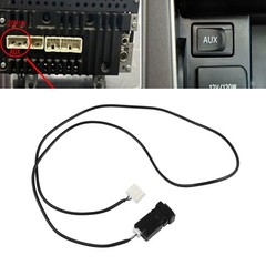 20Pin Auxiliary Stereo Adaptor for Toyota Cars 2007 2009 with AUX Cable