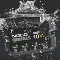 NOCO GENPRO10X3 12V 3-Bank 30-Amp On-Board Battery Charger