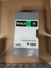 Fuji Film Pro T-120 6 Hours Professional PG VHS Video Tape NEW Box of 10, SEALED