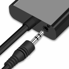 1080P HDMI Male To VGA Female Video Cable Converter With 3.5mm Audio Adapter