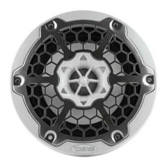 4x DS18 NXL-6M/WH HYDRO White 6.5″ 600 Watt 4 Ohm 2-Way Marine Speakers RGB LED