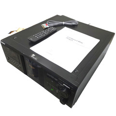 Sony CDP-CX455 CD Changer 400-Disc Black Refurbished w/Remote One Year Warranty