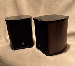HiVi Swans Swan M-50W Bookshelf Left & Right Speaker Pair TESTED Loud Sounds