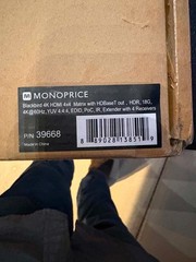 Monoprice Blackbird 4k Hdmi 4×4 Matrix With Hdbaset Out 18g 4k@60hz w/3 Receiver