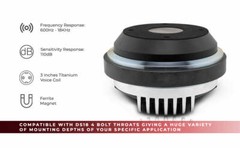 DS18 PRO-D2X 2″ Bolt On Throat Car Audio Compression Driver 1000W Max 8 Ohms