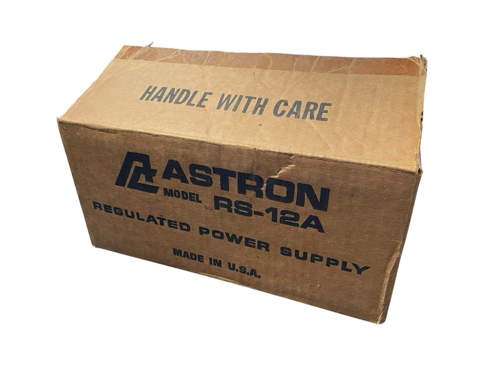ASTRON RS-12A Linear Power Supply – 13.8V – 12A Made In USA