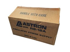 ASTRON RS-12A Linear Power Supply – 13.8V – 12A Made In USA