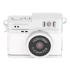 Keychain Digital Camera With Chain Necklace Flash Light 1080P HD Small Compact