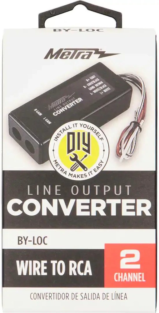 Metra BY-LOC Line Output Converter