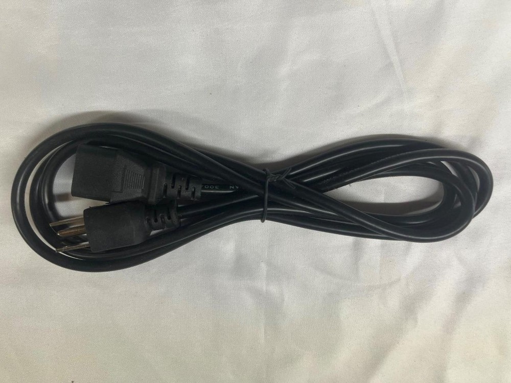 (Lot of 10) Universal cable Precision 3 Prong Black AC Power Cord – 6Ft