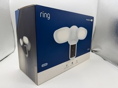 Ring Floodlight Cam Pro Wired 2nd Gen Retinal 4K White NEW