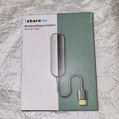 iShare iOS Wireless Display Adapter, Streaming Device for iPhone to TV
