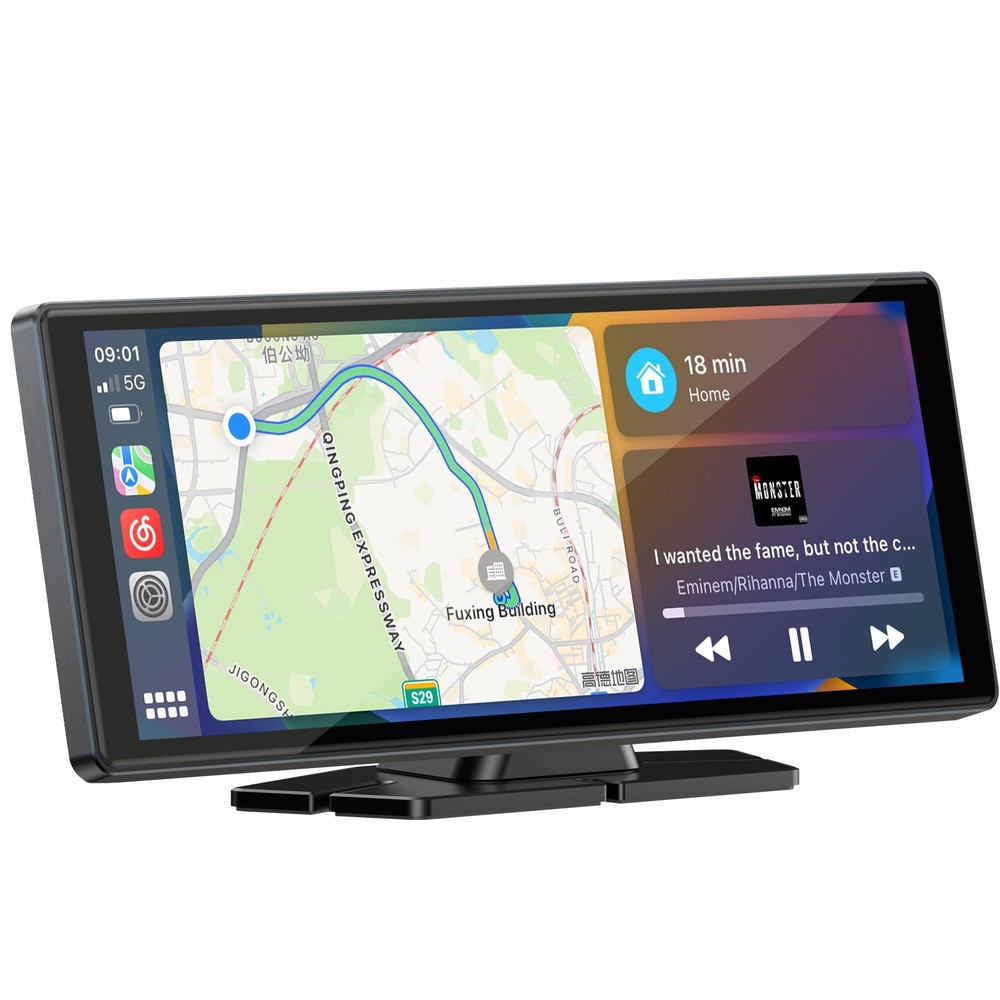 10.26″ Car Stereo Radio Portable Wireless Apple CarPlay Android Auto TouchScreen