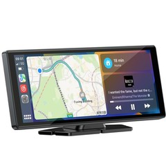 10.26″ Car Stereo Radio Portable Wireless Apple CarPlay Android Auto TouchScreen