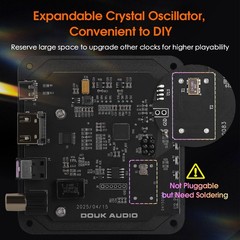 Mini XMOS XU208 USB to COAX/OPT/HDMI Audio Converter Digital Interface DSD256