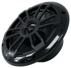 (2) MB QUART NF1-116B 6.5″ 80 Watt Marine 2-Way Coaxial Black Speakers For Boat