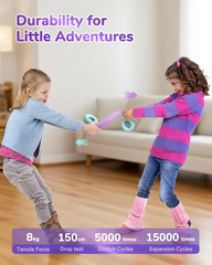 BTH26 Active Noise Cancelling Headphones for Kids, 60H Play Time, Safe Volume 80