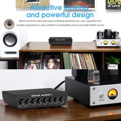 7-Band Audio Equalizer Preamp Balanced XLR / RCA Audio Pre-Amplifier for Speaker