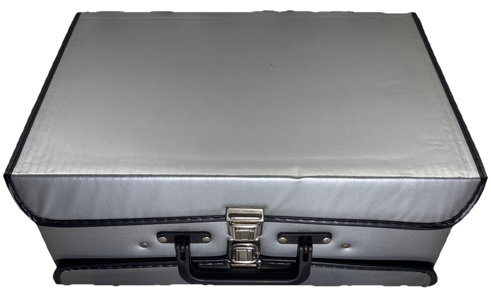 Vintage Audio Cassette Double-Sided Storage Case—60 Tapes USA—SHIPS IN 24 HOURS-