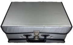 Vintage Audio Cassette Double-Sided Storage Case—60 Tapes USA—SHIPS IN 24 HOURS-