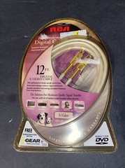 Brand New High-Performance Digital Cable DT12S 12ft Digital. S-Video Cable