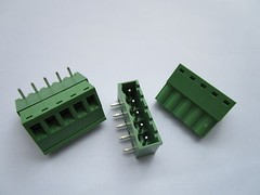20 pcs 5.08mm Close Angle 5pin Screw Terminal Block Connector Pluggable Type New